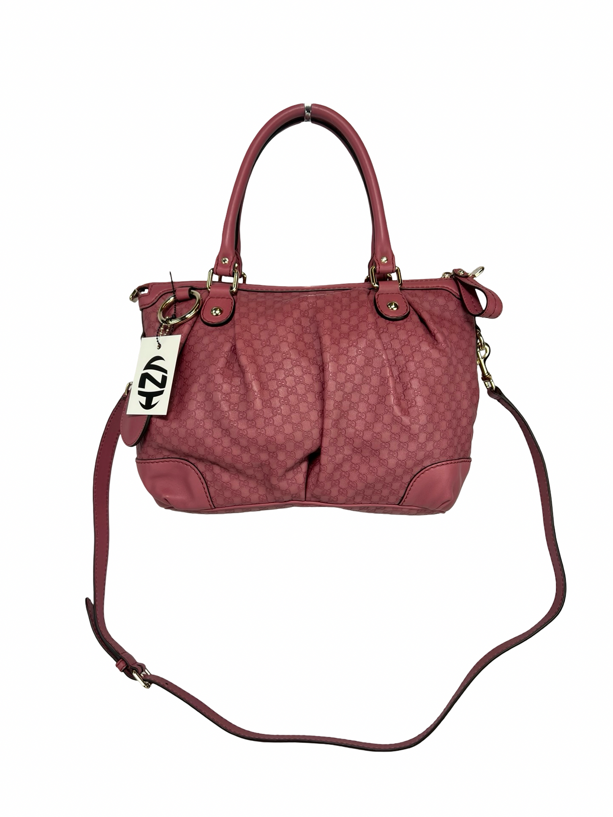 Gucci Leather Monogram 2way Bag