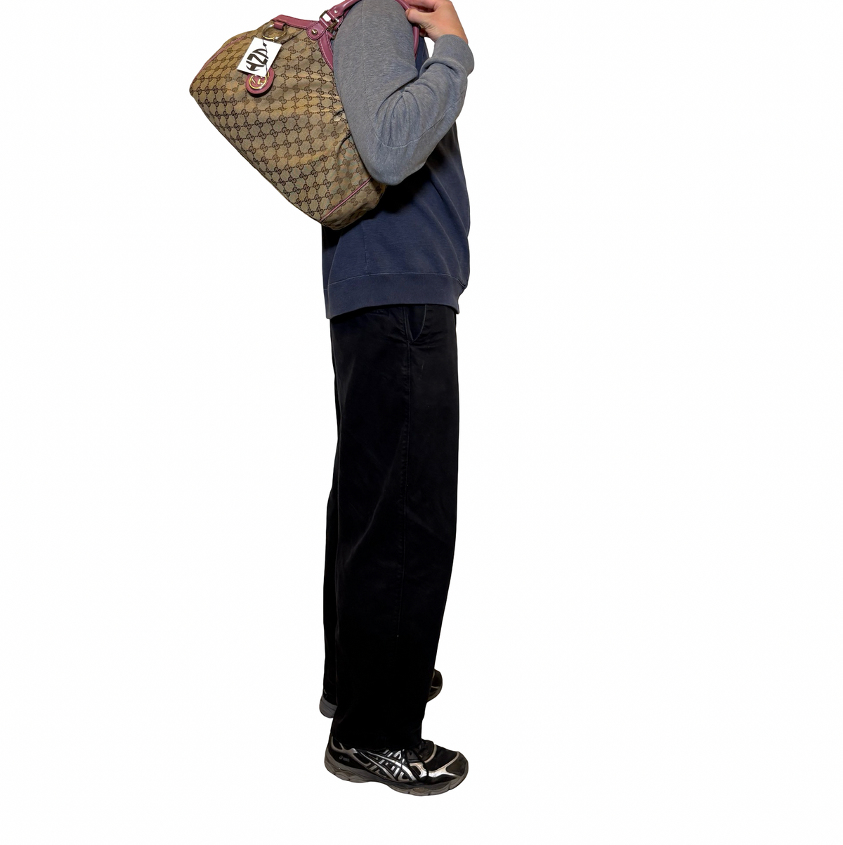 Gucci Sukey Canvas Shoulder Bag
