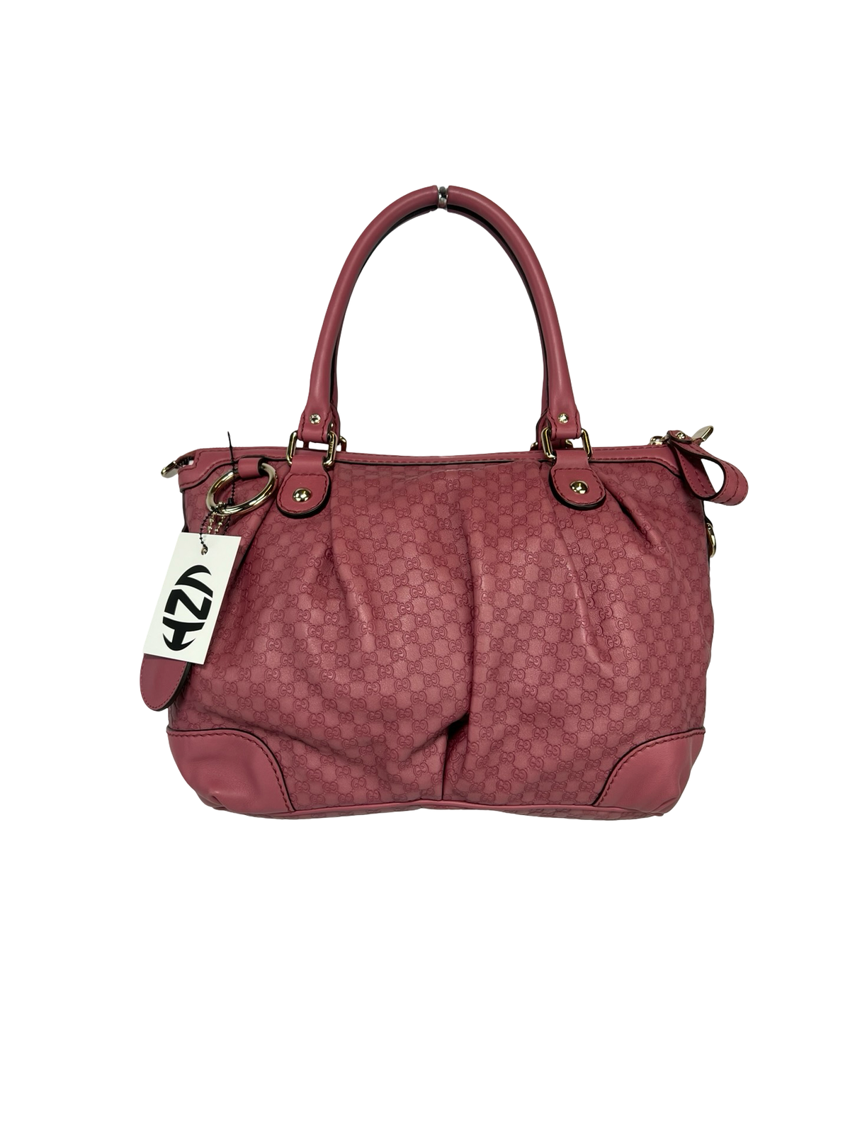 Gucci Leather Monogram 2way Bag