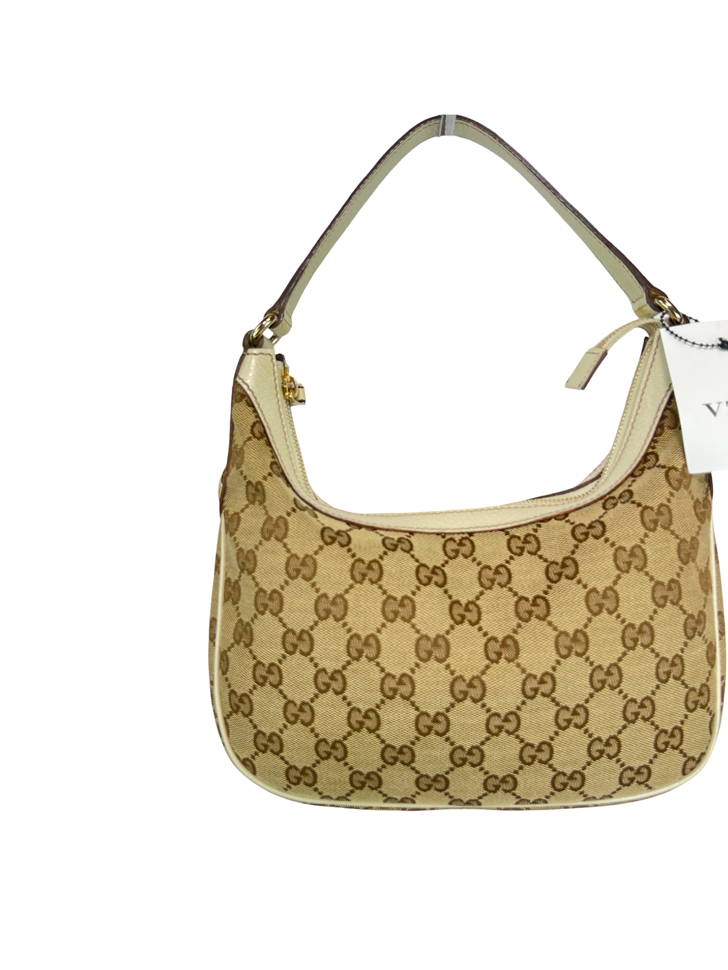 Gucci Canvas Hobo Shoulder Bag