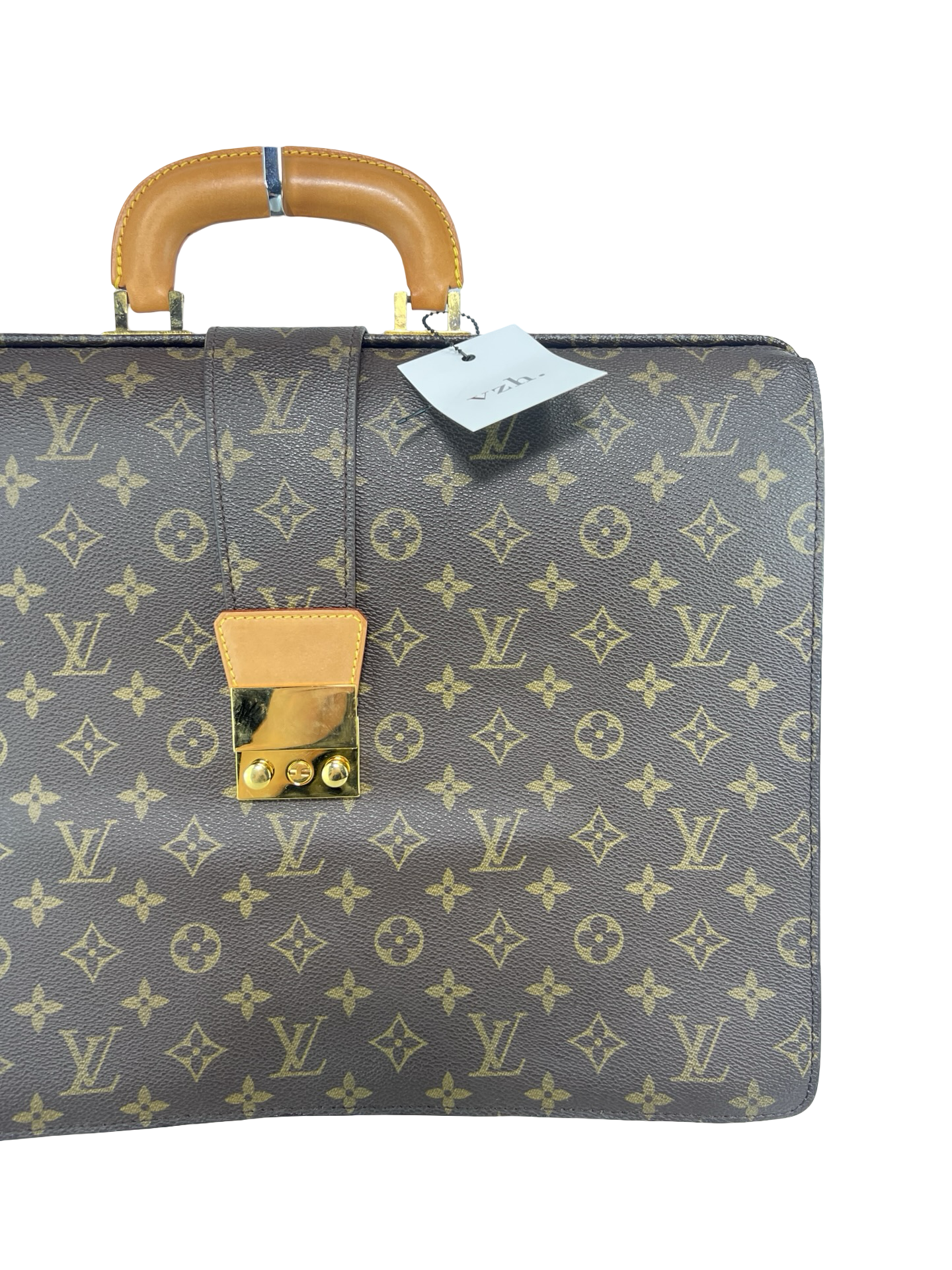 Louis Vuitton Serviette Fermoir Hand Bag