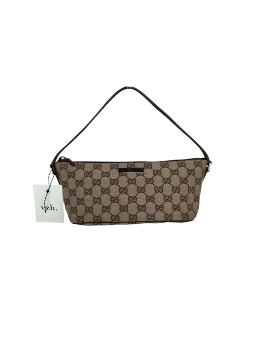 Gucci Canvas Boat Shoulder Bag
