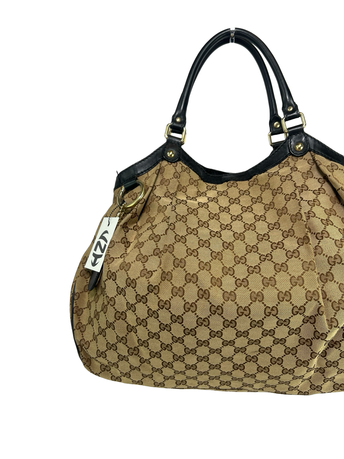Gucci Big Sukey Canvas Shoulder Bag