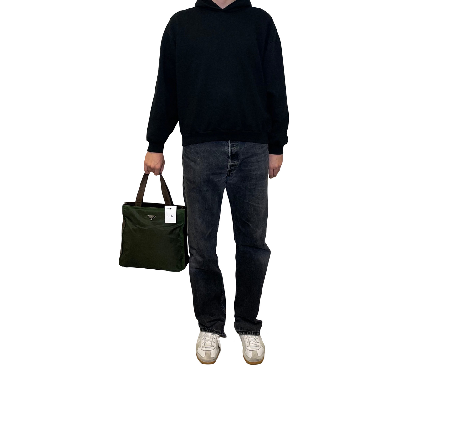 Prada Tessuto Nylon Hand Bag