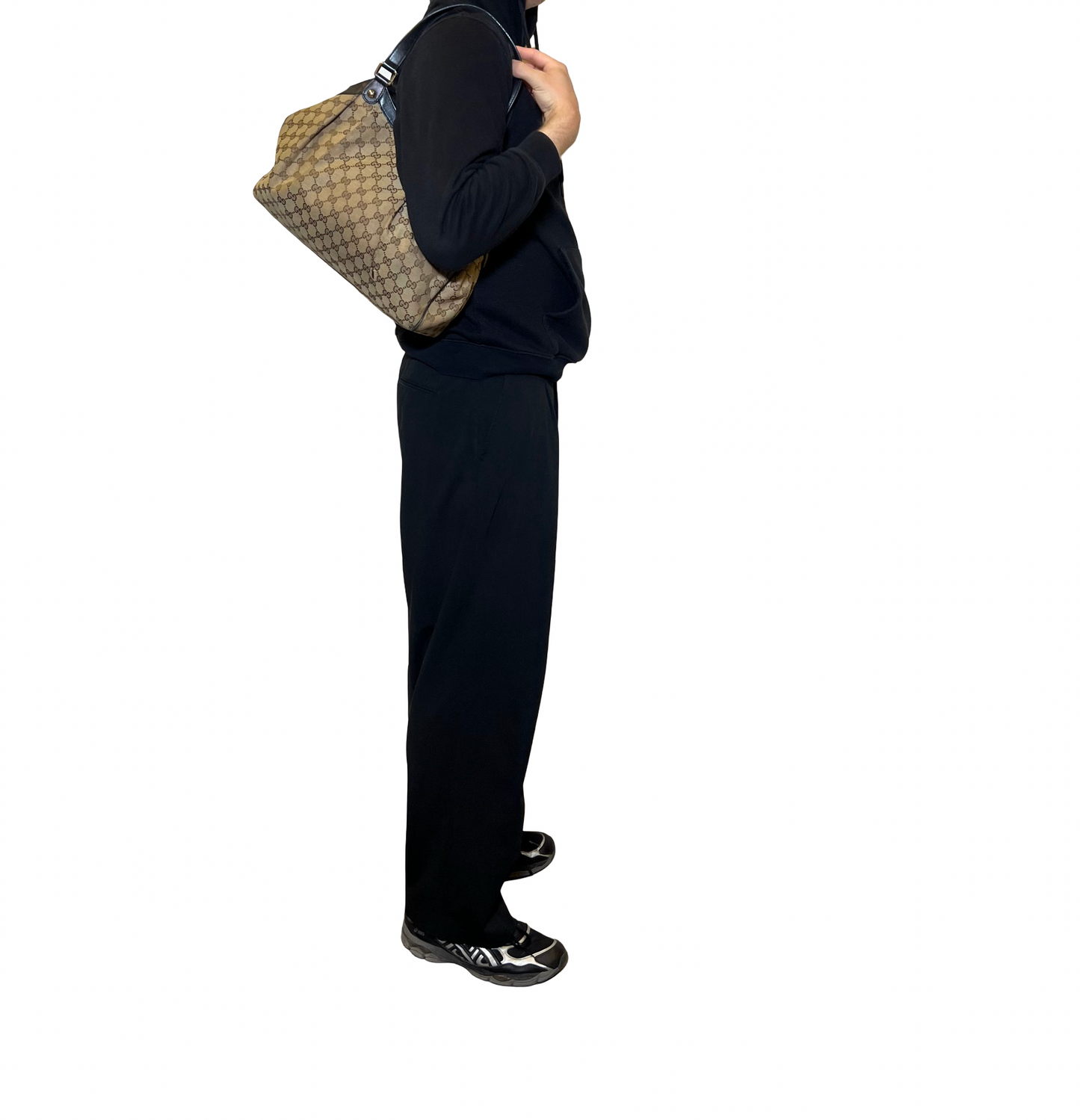 Gucci Sukey Canvas Shoulder Bag