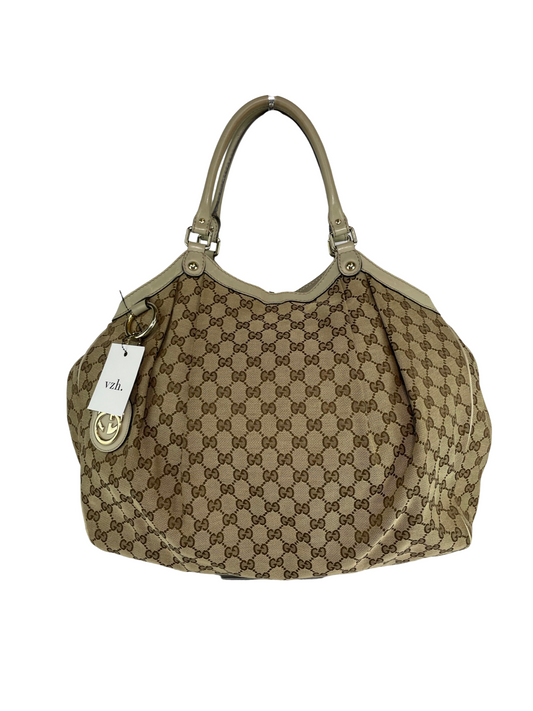 Gucci Monogram Canvas Shopper
