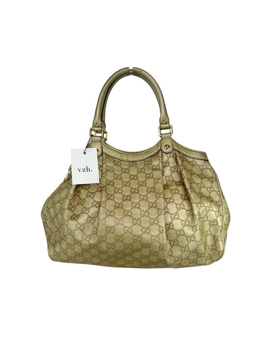 Gucci Leather Sukey Shoulder Bag