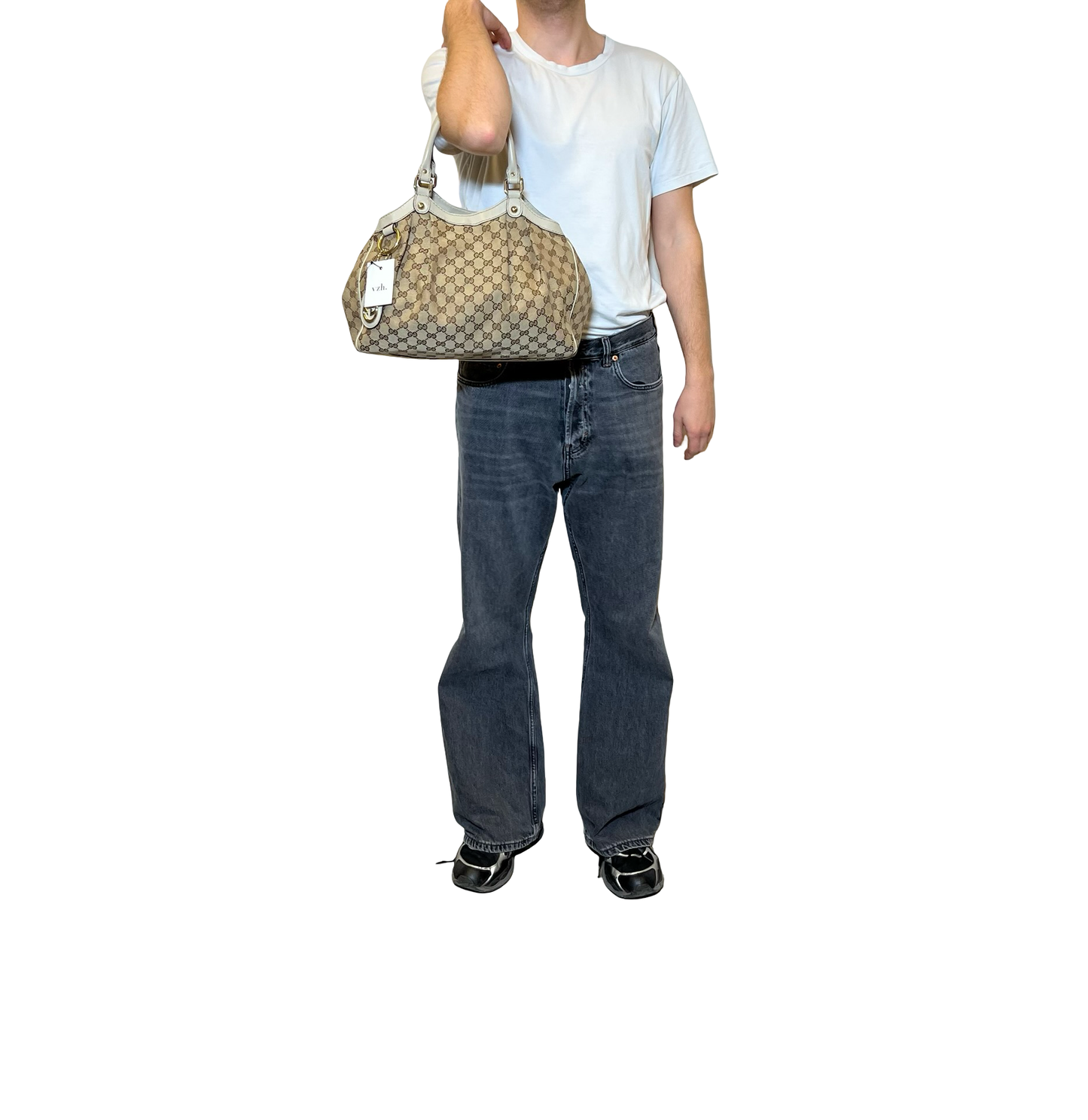 Gucci Sukey Canvas Shoulder Bag