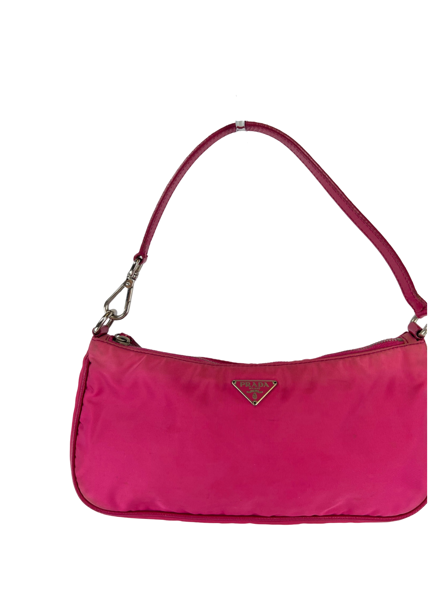 Prada Mini Pochette Nylon Pink