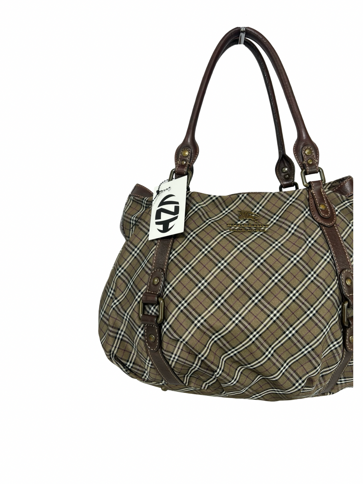 Burberry Blue Label Canvas Shoulder Bag