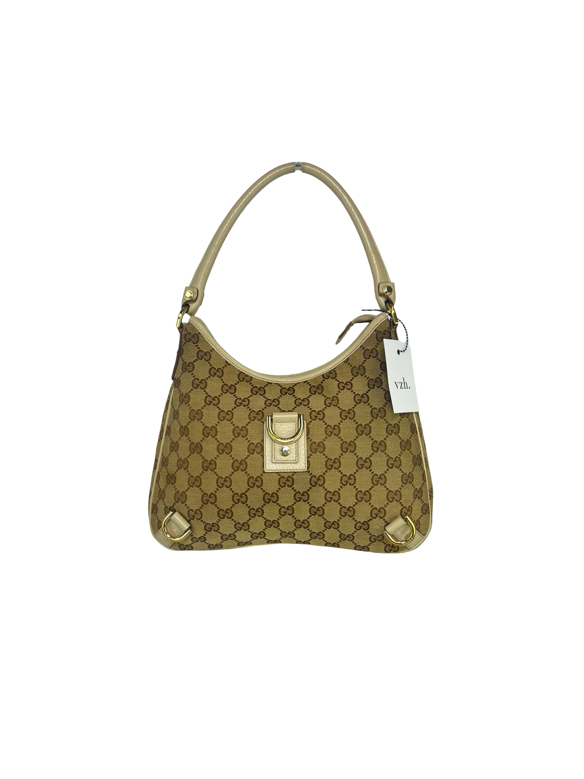 Gucci Canvas D-Ring Shoulderbag