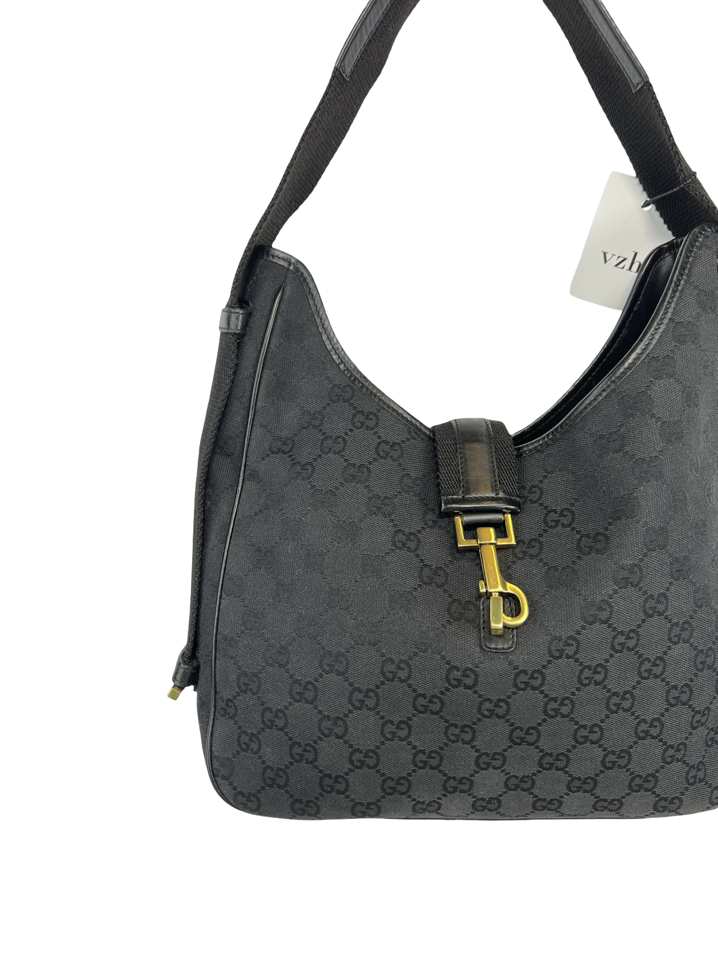 Gucci Canvas Monogram Shoulder Bag