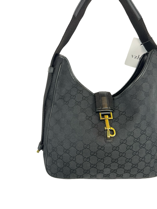 Gucci Canvas Monogram Shoulder Bag