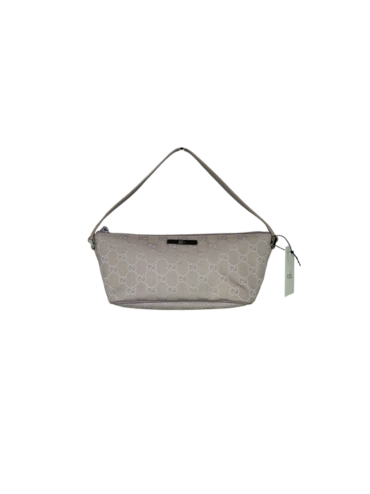 Gucci Canvas Boat Shoulder Bag