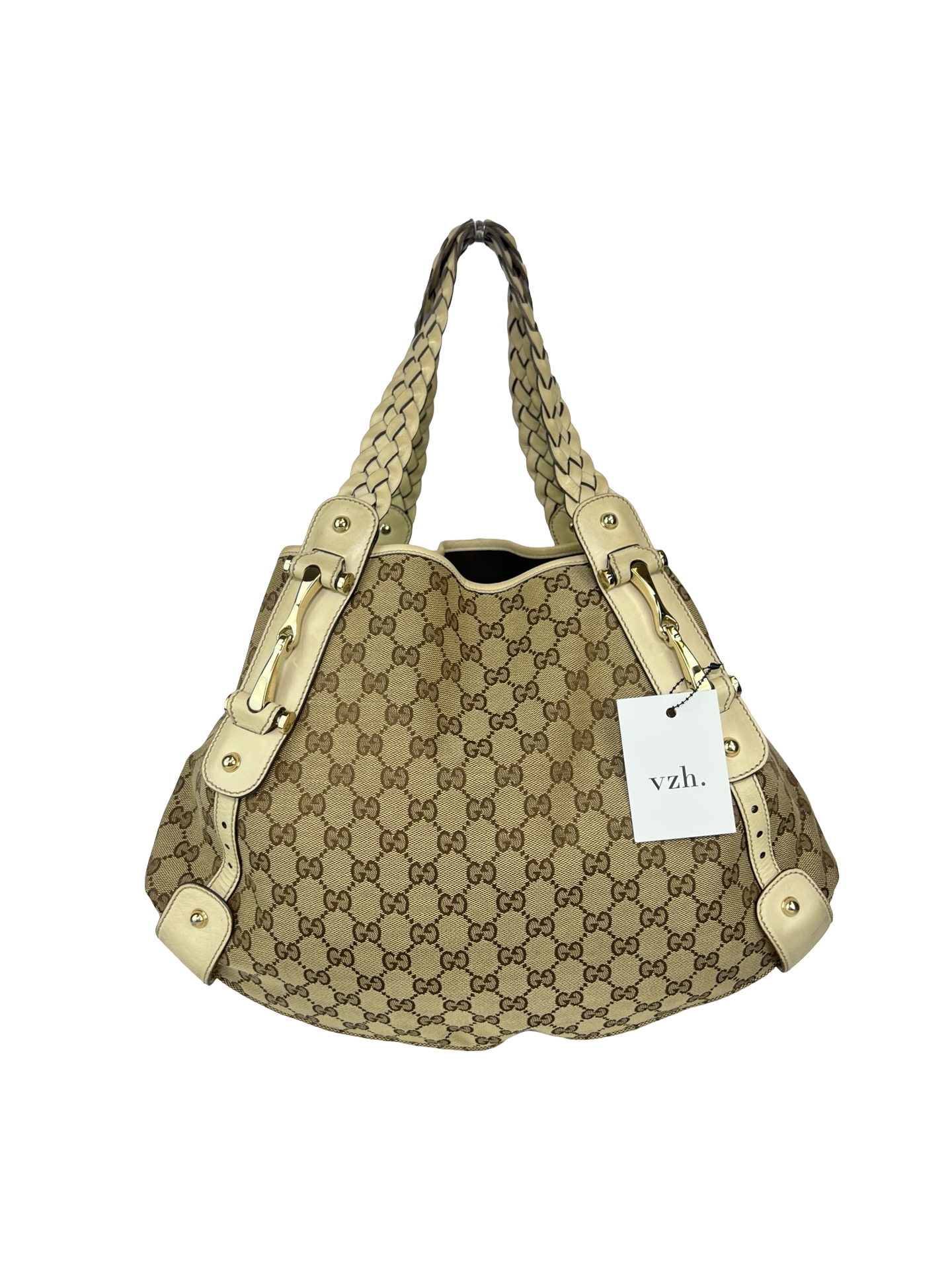 Gucci Pelham Canvas Tote Bag