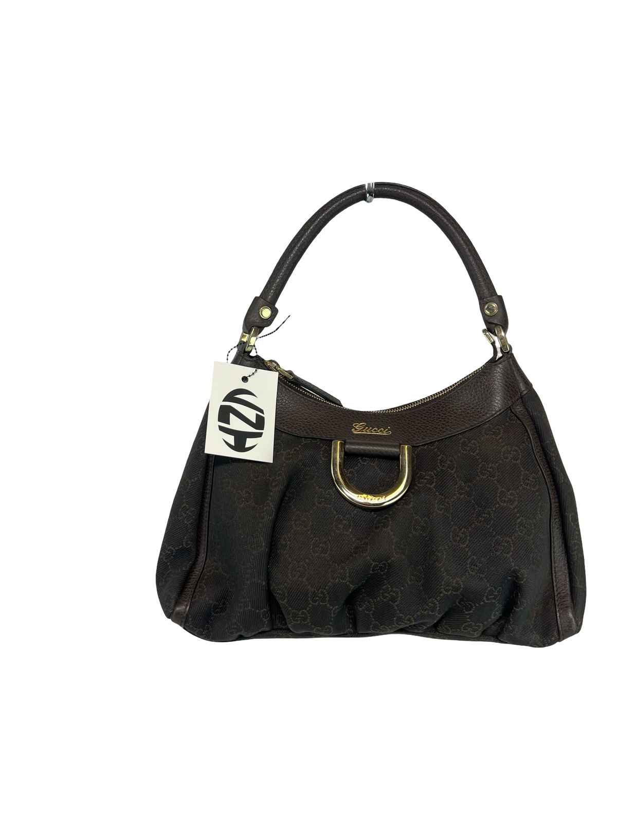 Gucci Canvas Guccissima Shoulder Bag