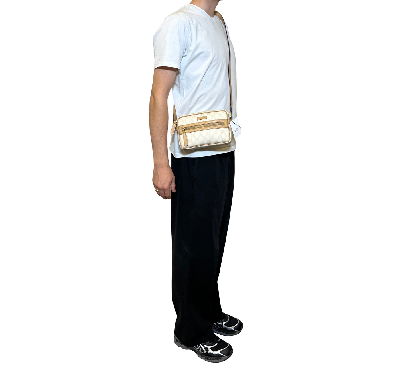 Gucci Canvas Crossbody Bag