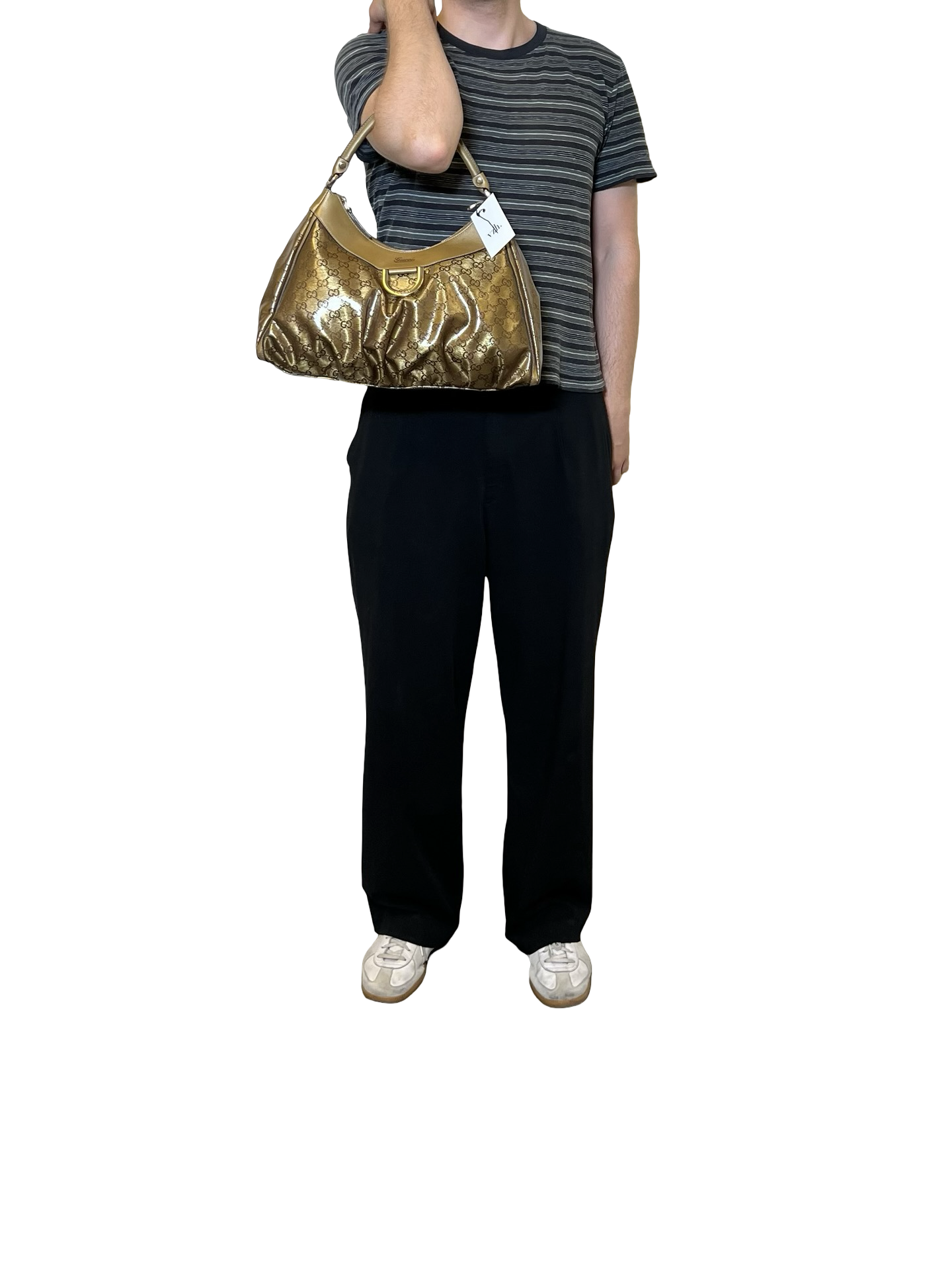 Gucci Big Guccissima Shoulder Bag