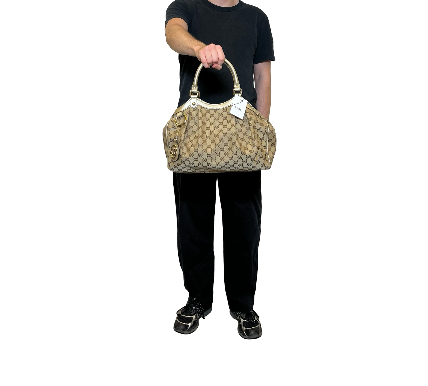 Gucci Sukey Canvas Shoulder Bag