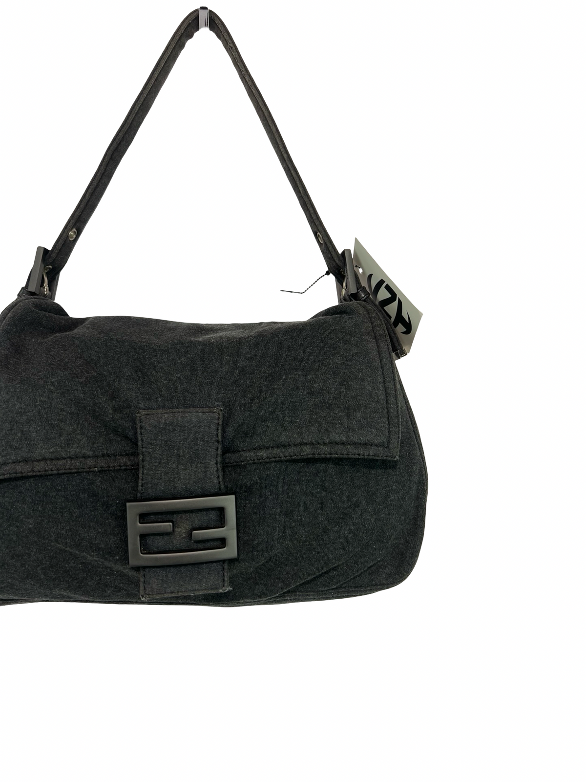 Fendi Wool Mamma Baguette Shoulder Bag