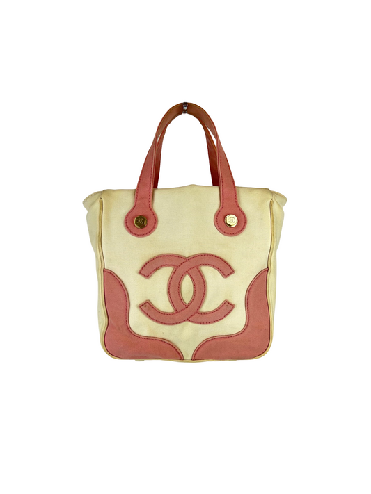 Chanel CC Canvas Totebag