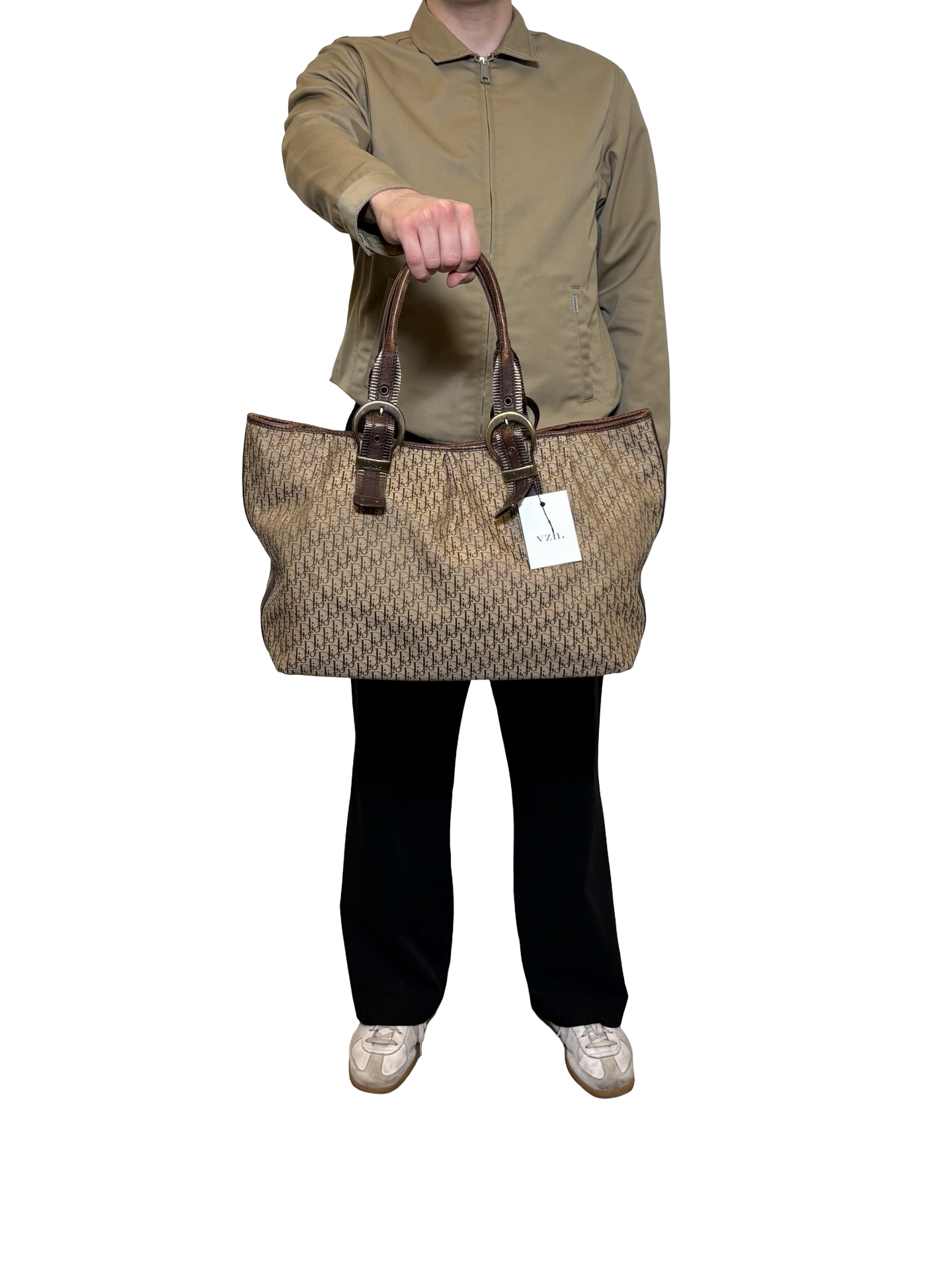 Dior Trotter Jacquard Shoulder Bag