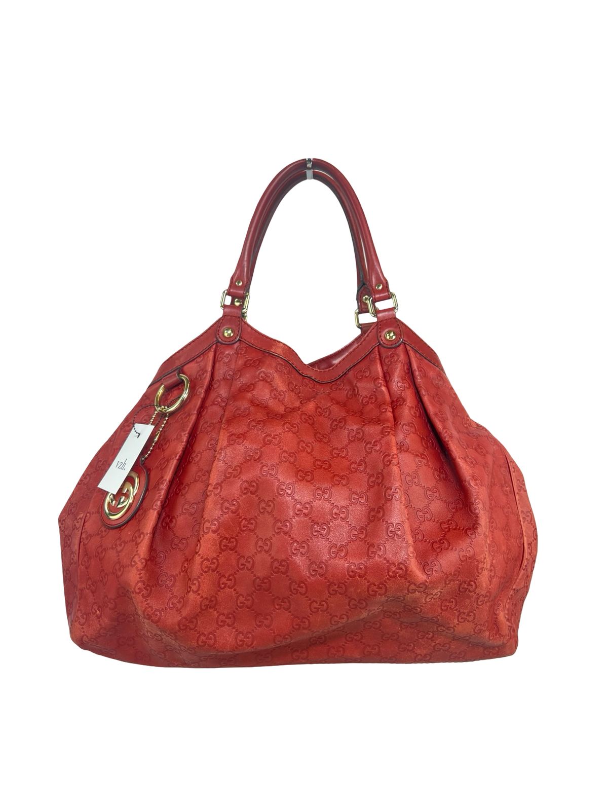 Gucci Big Sukey Leather Shoulder Bag