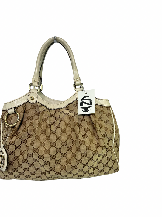 Gucci Sukey Canvas Shoulder Bag