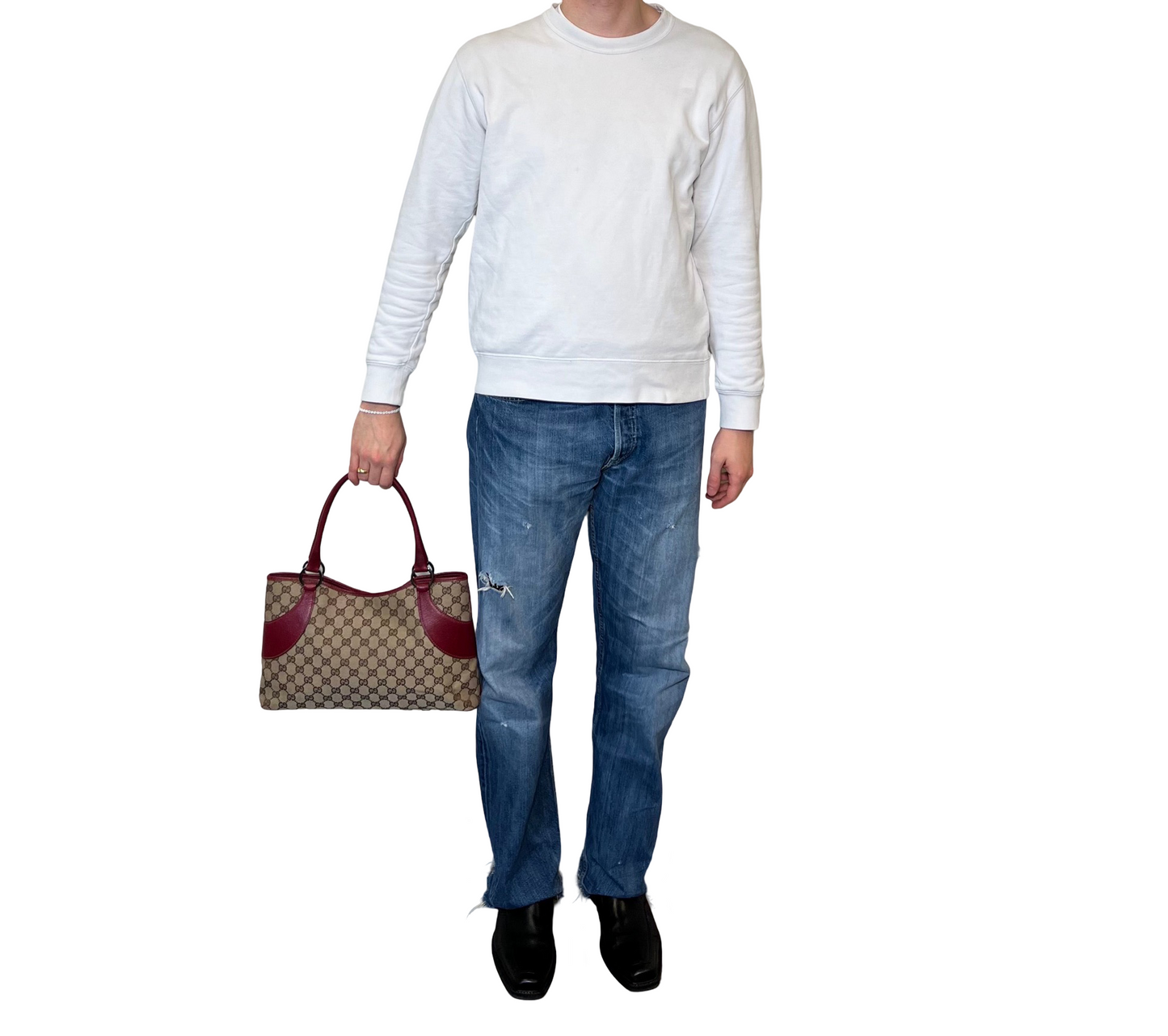 Borse Gucci canvas shoulder bag