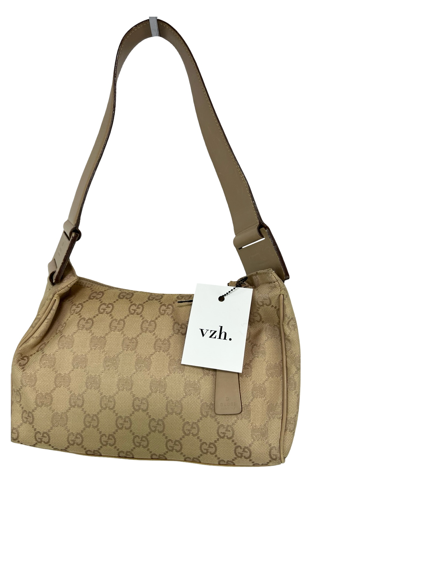 Gucci Monogram Canvas Shoulder Bag