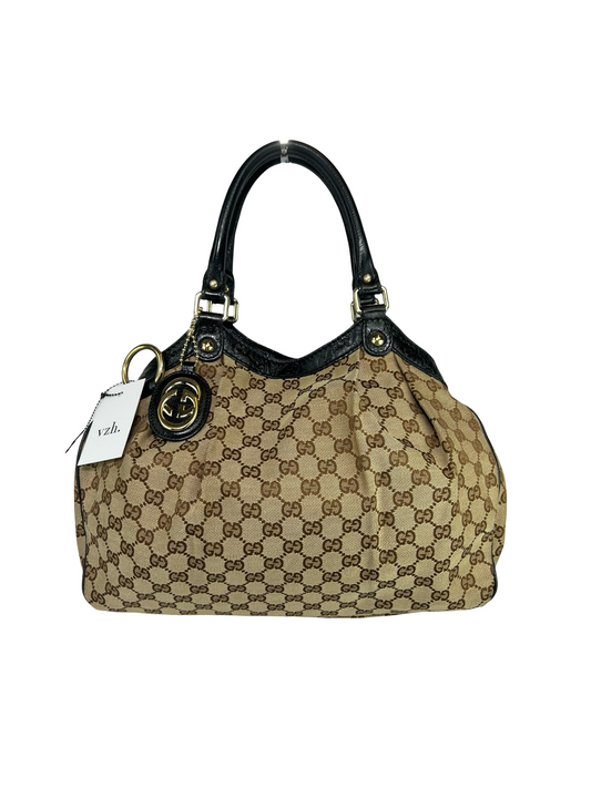 Gucci Sukey Canvas Shoulder Bag
