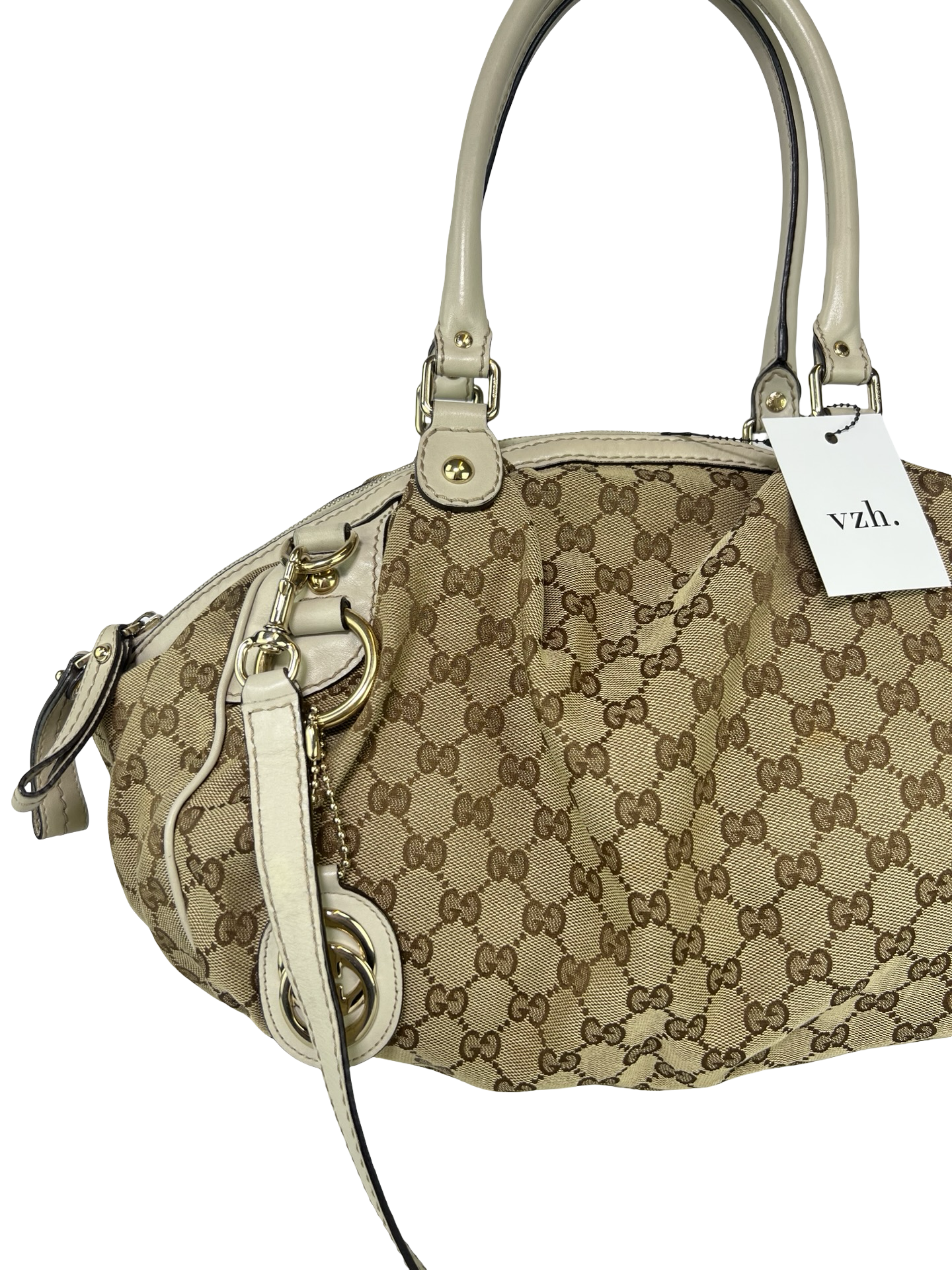 Gucci Canvas Monogram 2way Bag