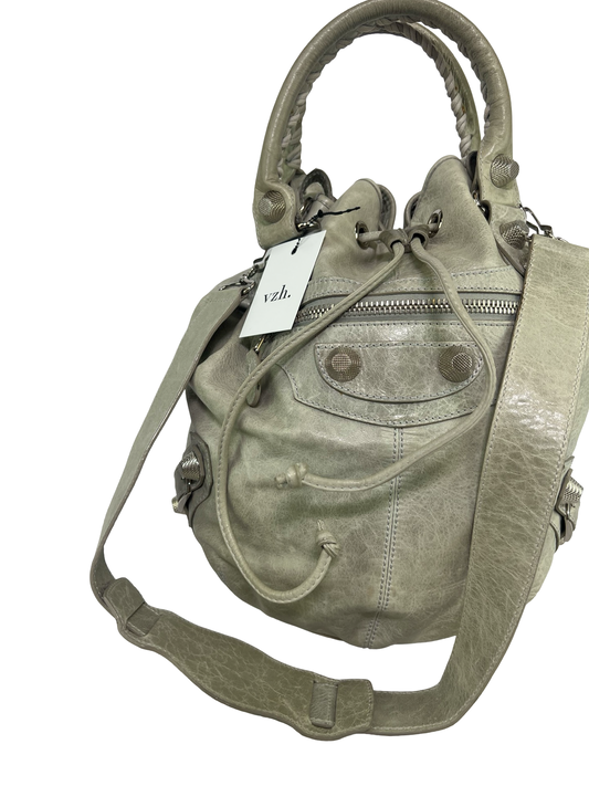 Balenciaga Pompon Two Way Bag