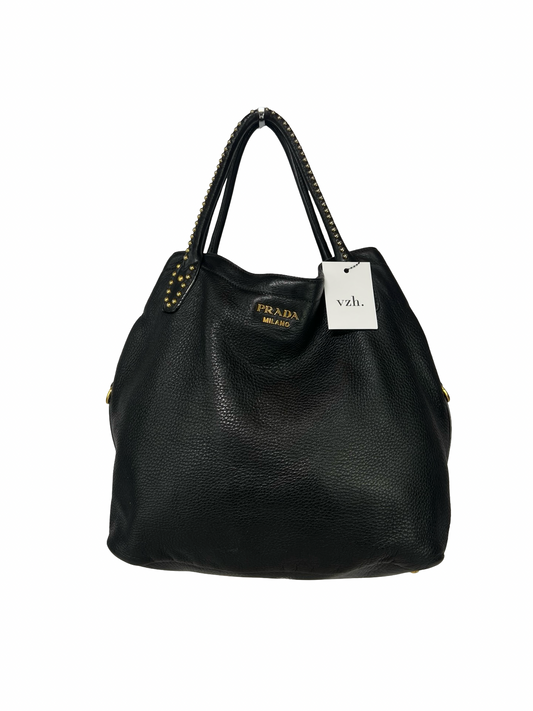 Prada Leather Tote Bag