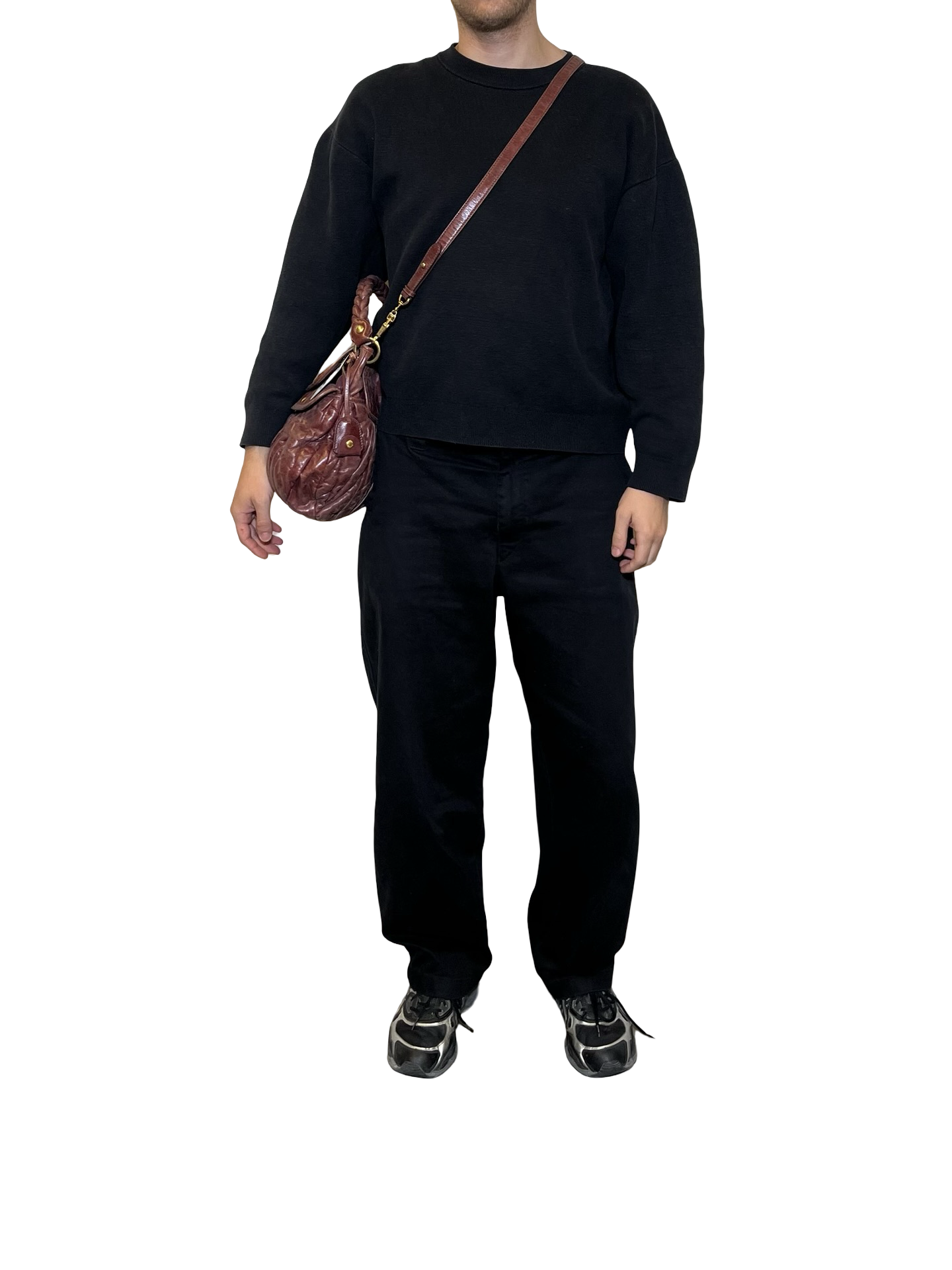 Miu Miu Matelasse Leather Shoulder Bag