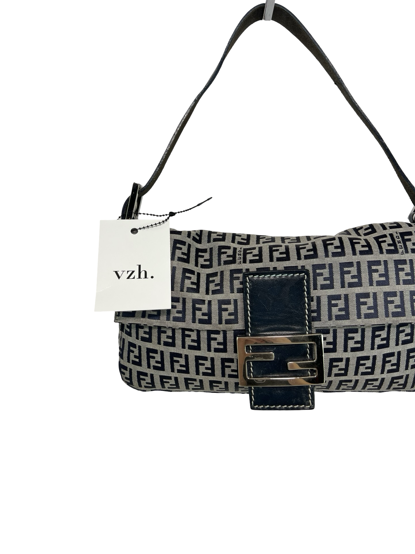 Fendi Baguette Monogram Shoulder Bag