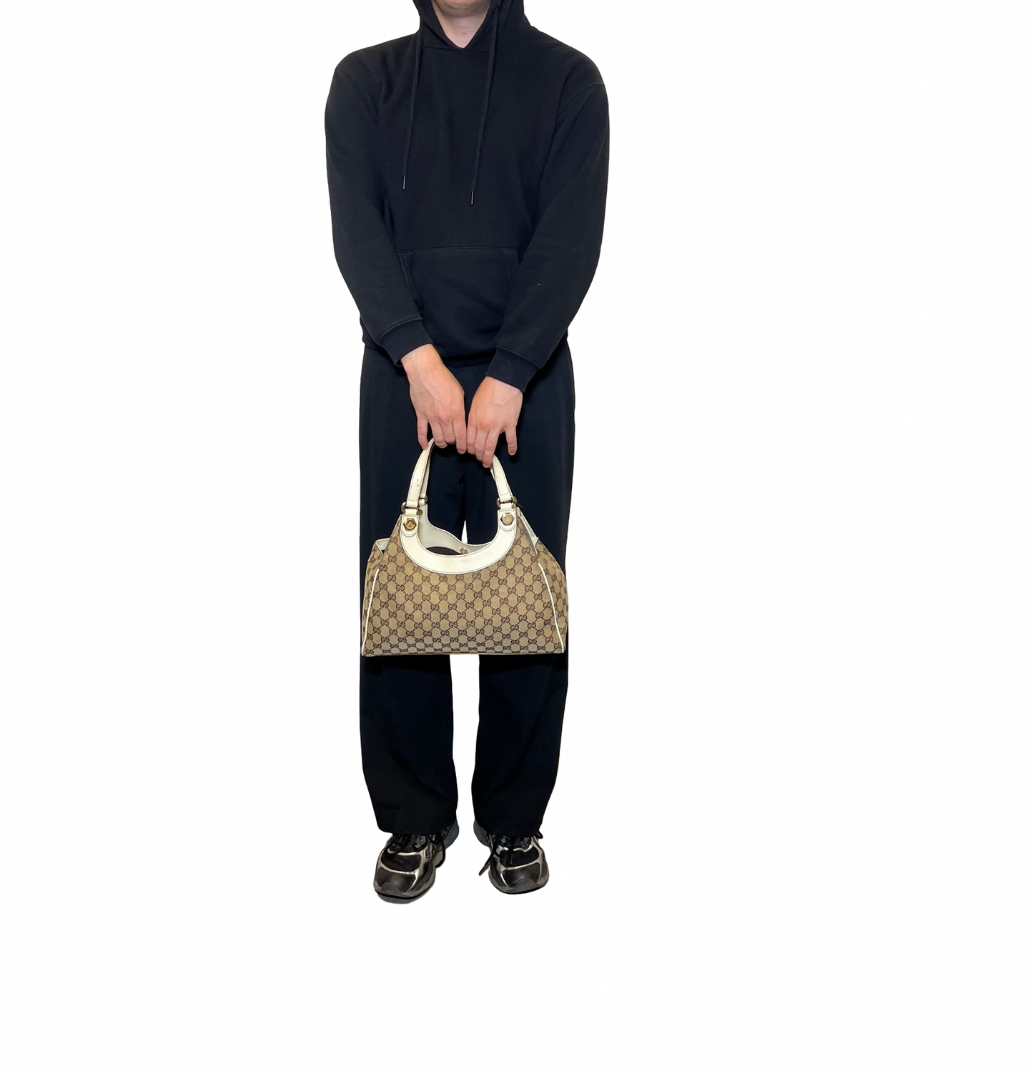 Gucci Canvas Charmy Shoulder Bag