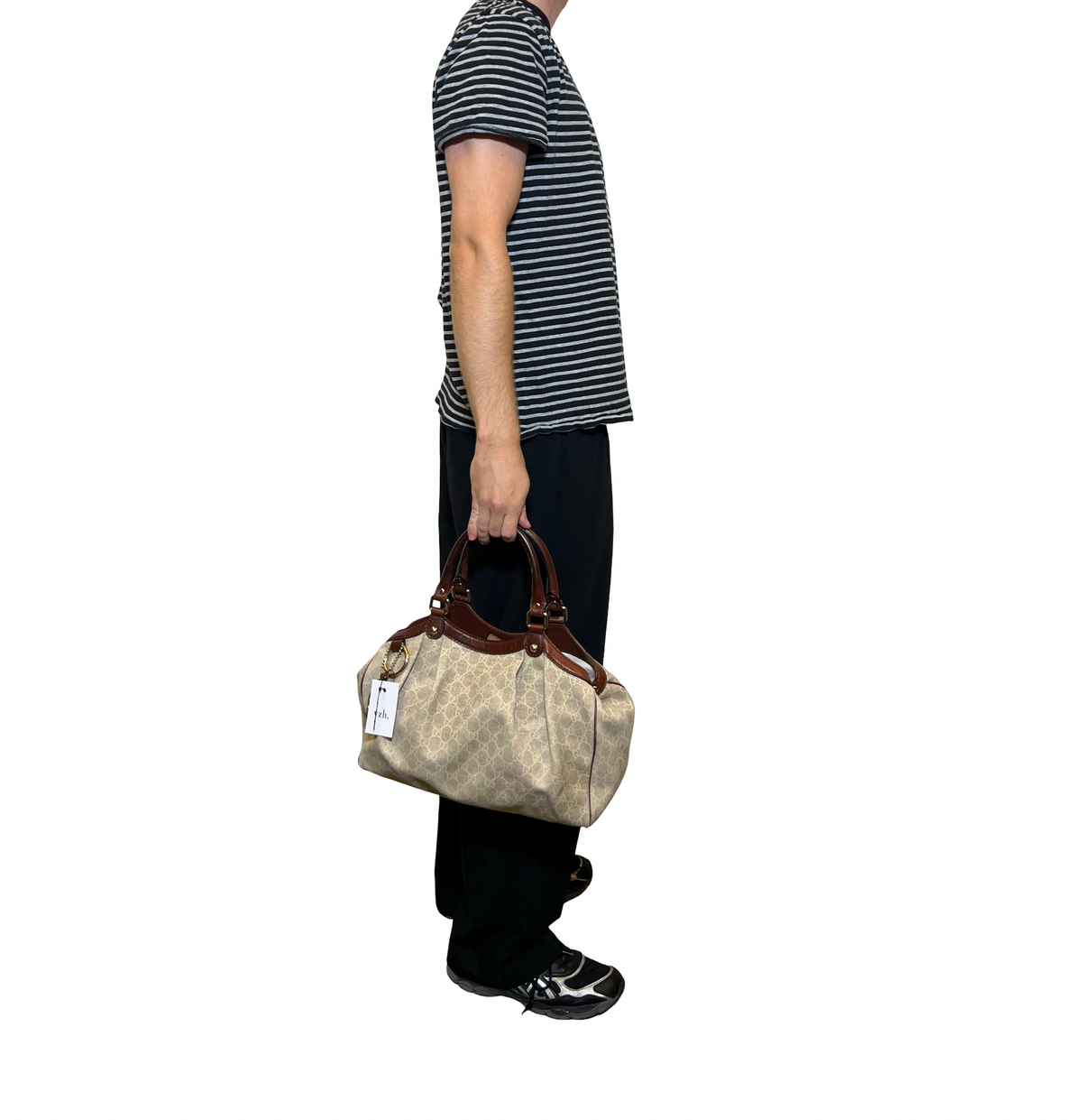 Gucci Sukey Canvas Shoulder Bag