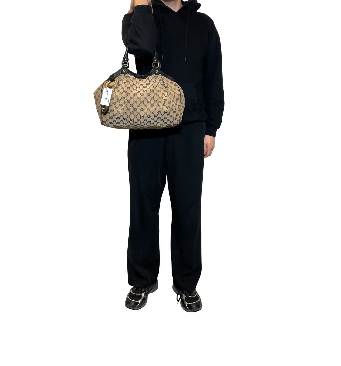 Gucci Sukey Canvas Shoulder Bag