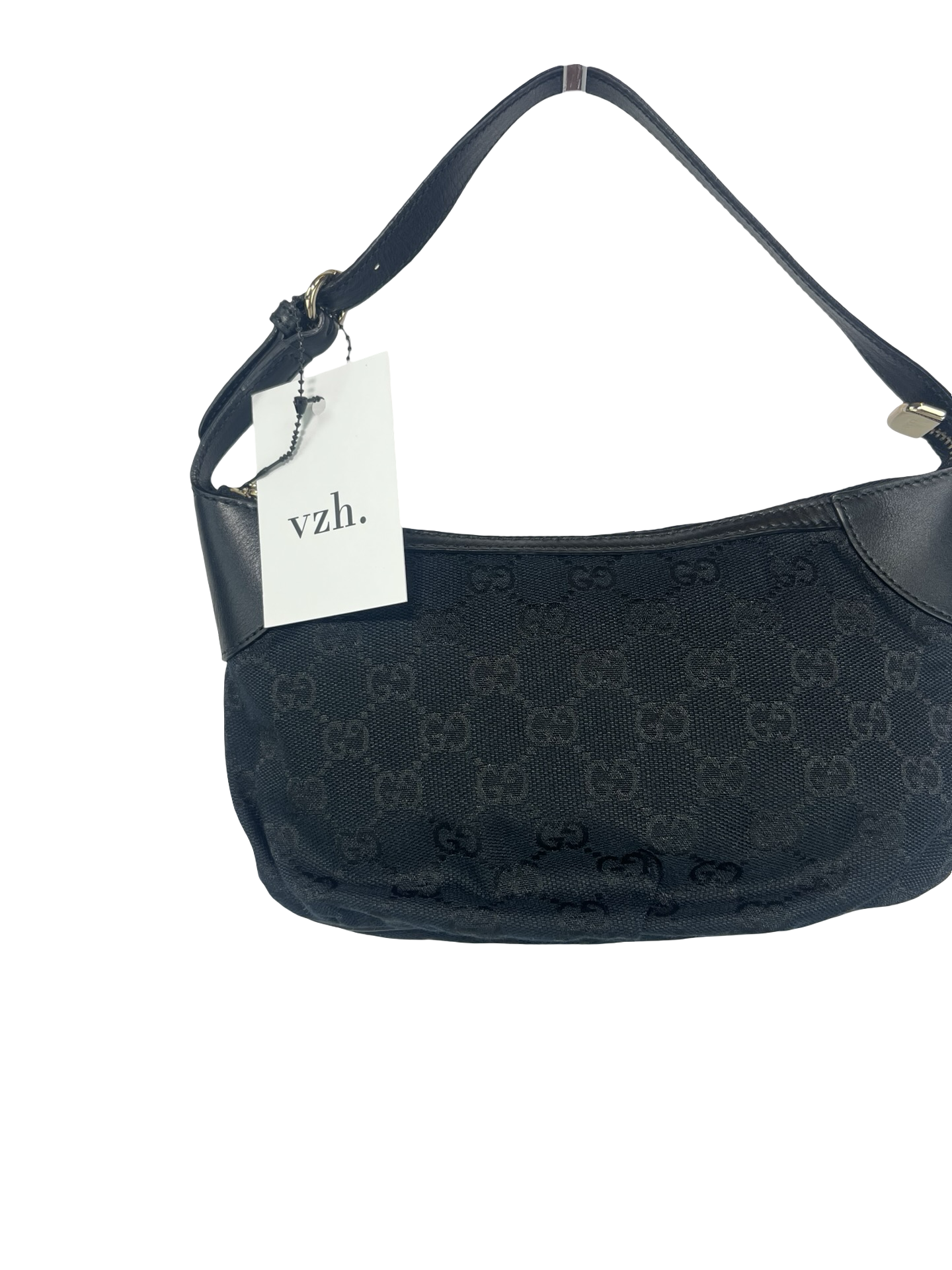 Gucci Canvas Monogram Shoulder Bag