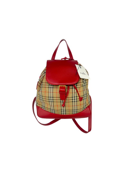 Burberry Nova Check Backpack