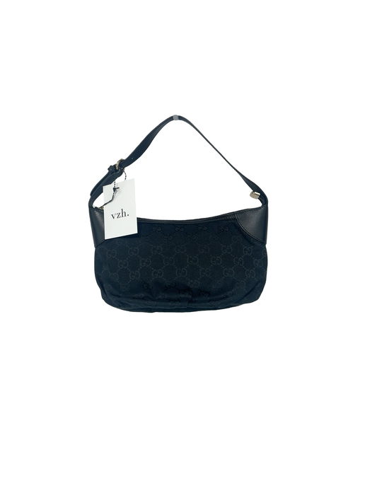 Gucci Canvas Monogram Shoulder Bag