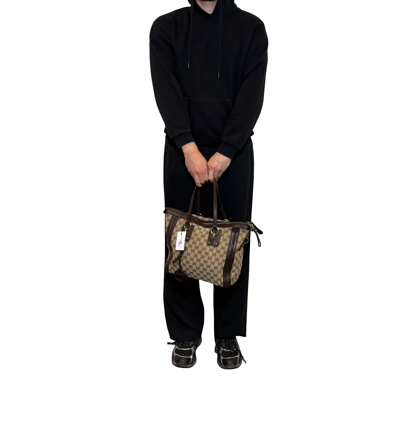 Gucci Canvas Monogram Shopper
